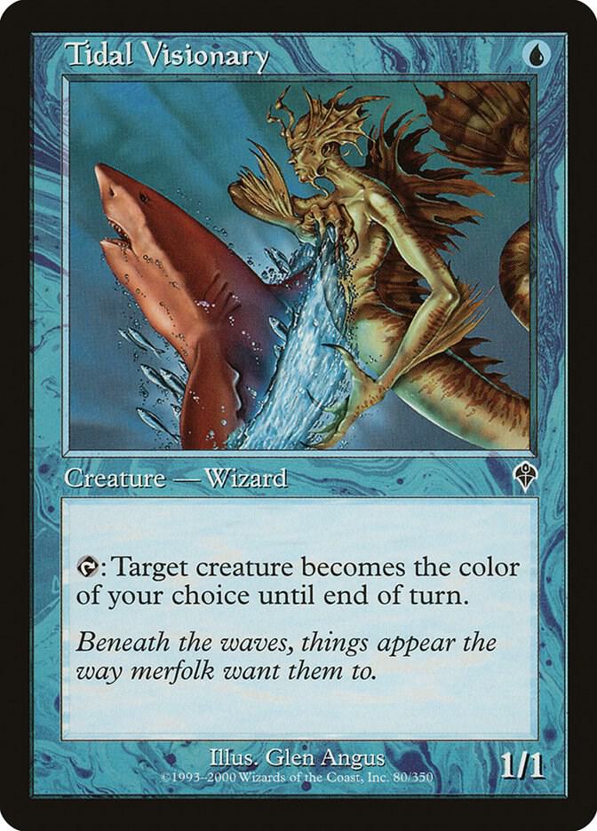 Tidal Visionary 80 card from Invasion