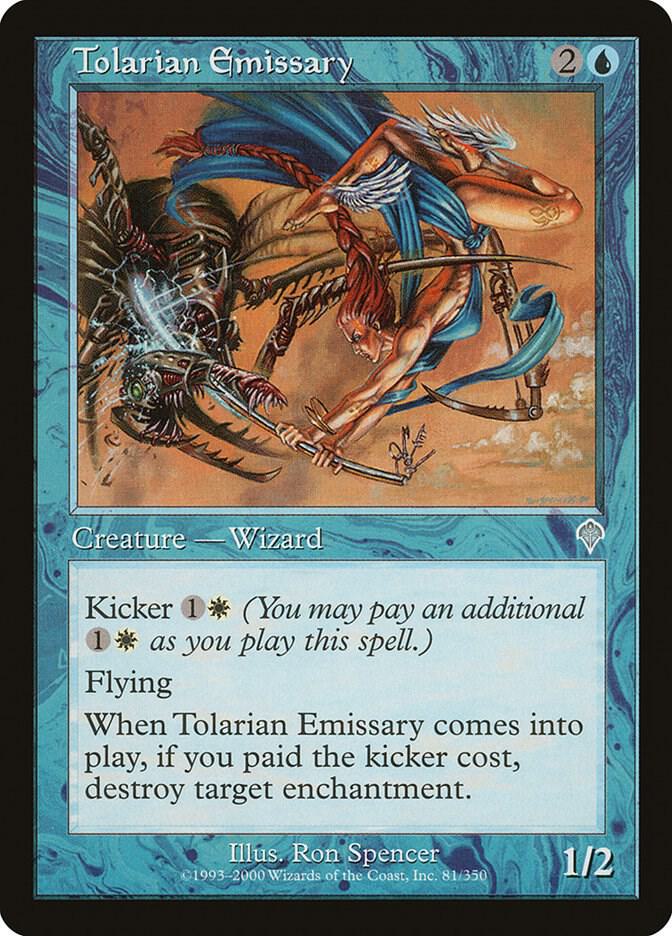 Tolarian Emissary 81 card from Invasion
