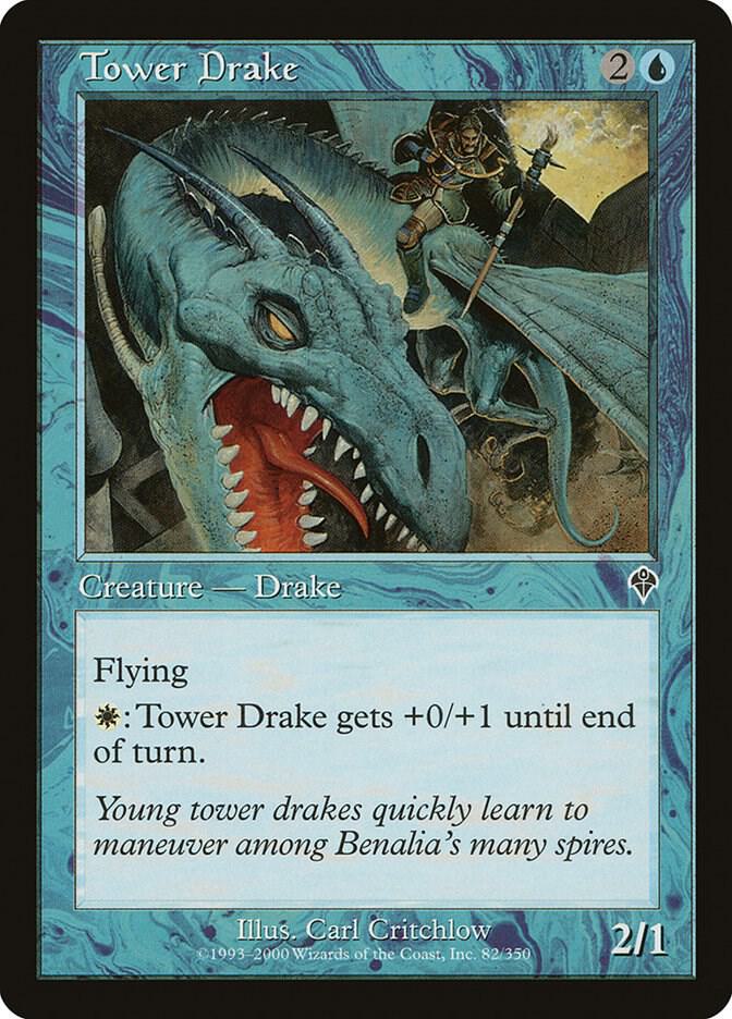 Tower Drake 82 card from Invasion