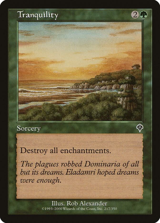 Tranquility 217 card from Invasion