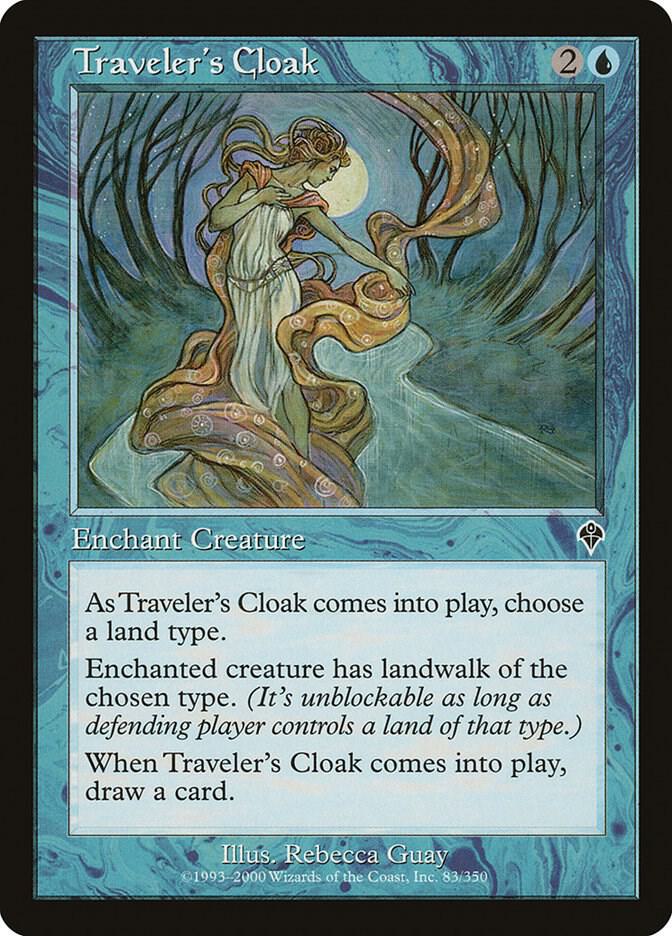 Traveler's Cloak 83 card from Invasion