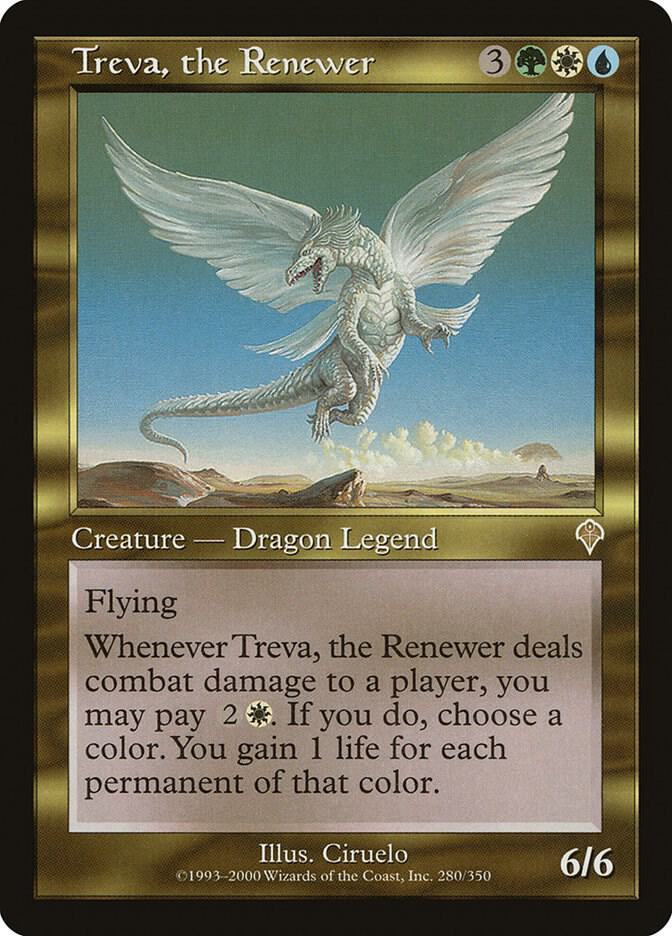 Treva, the Renewer 280 card from Invasion
