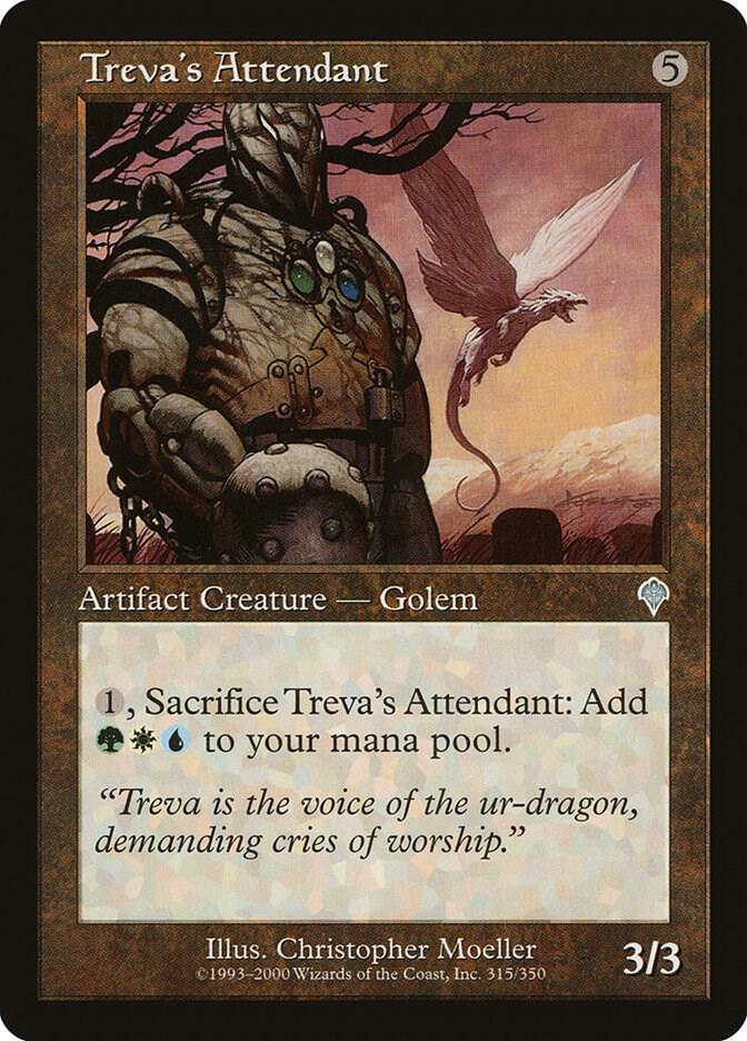 Treva's Attendant 315 card from Invasion