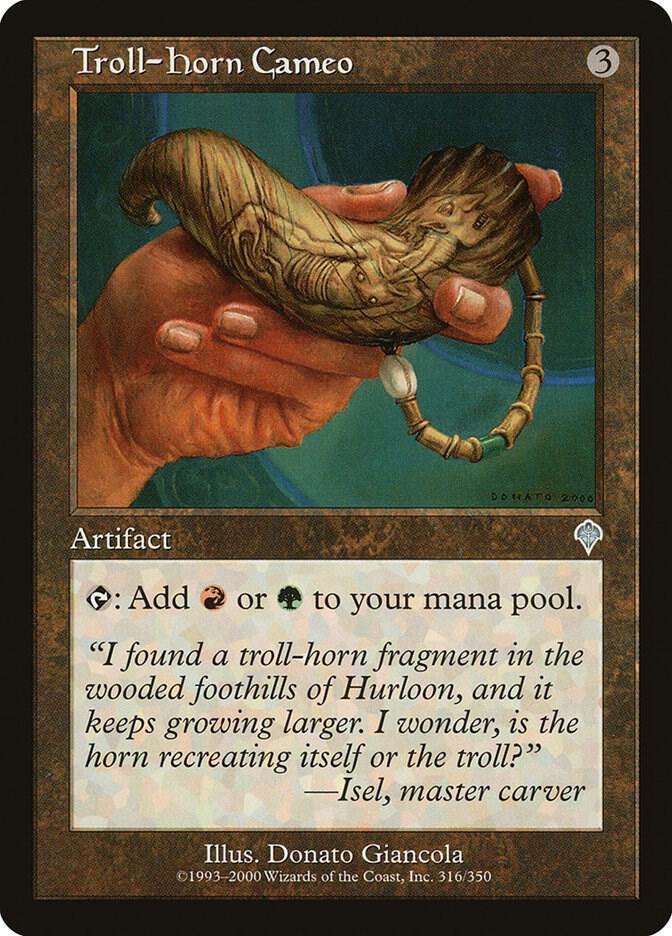 Troll-Horn Cameo 316 card from Invasion