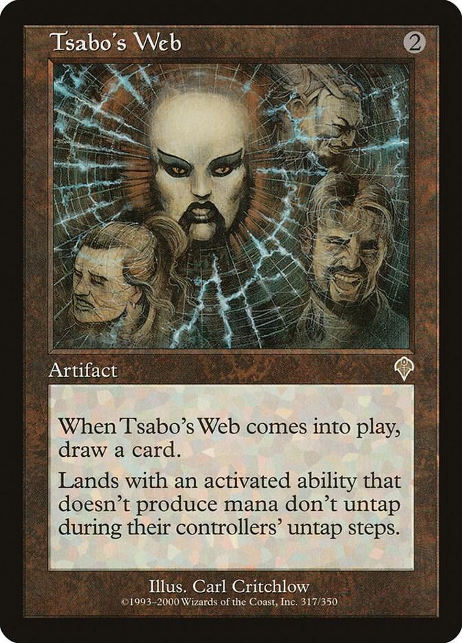 Tsabo's Web 317 card from Invasion