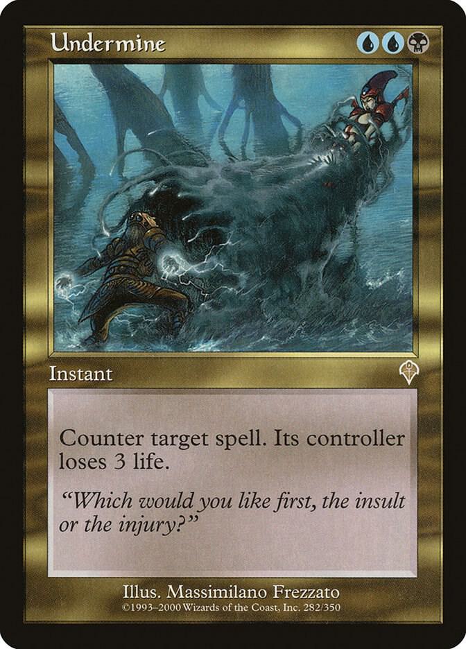 Undermine 282 card from Invasion
