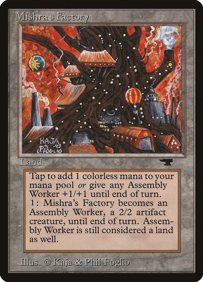 Mishra's Factory (Fall) card from Antiquities