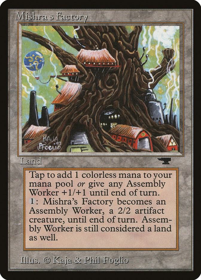 Mishra's Factory (Spring) card from Antiquities