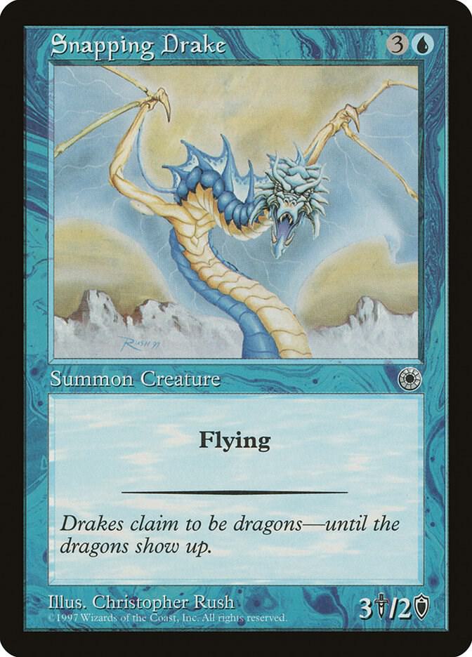 Snapping Drake card from Portal