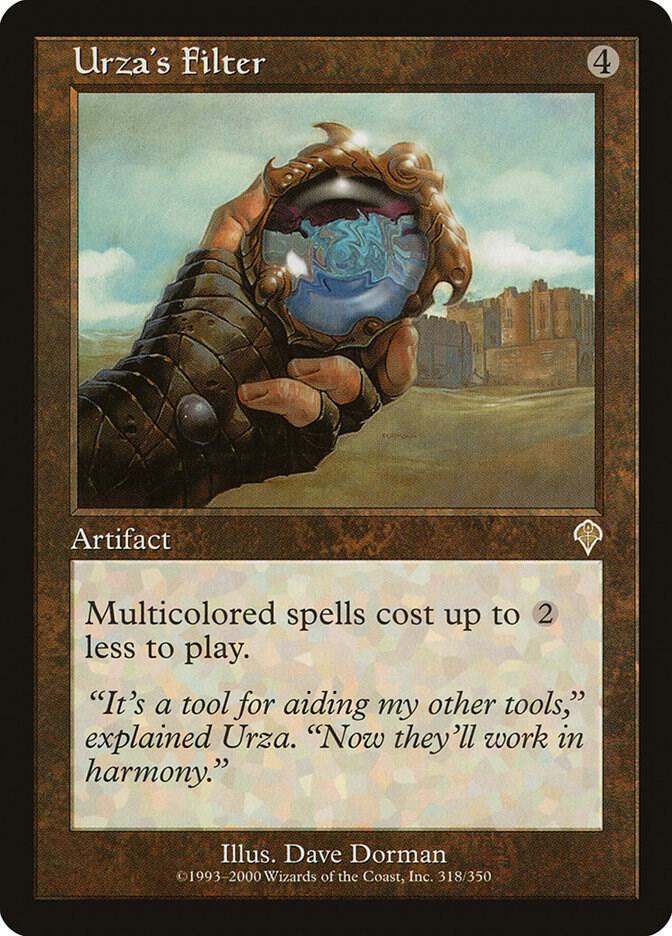 Urza's Filter 318 card from Invasion