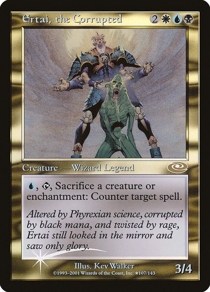 Ertai, the Corrupted (Alt. Art Foil) 107 card from Planeshift