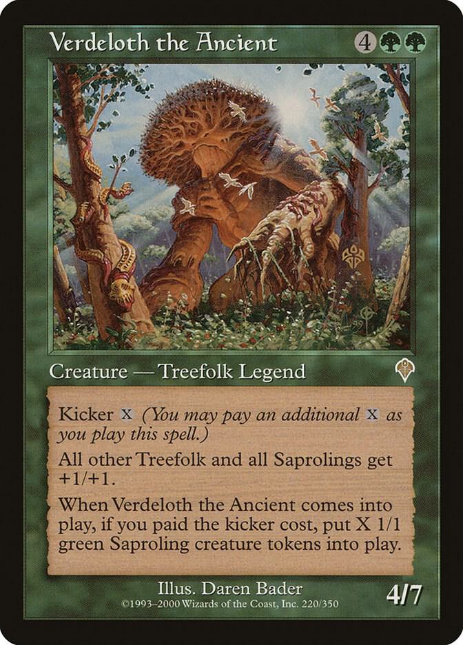 Verdeloth the Ancient 220 card from Invasion