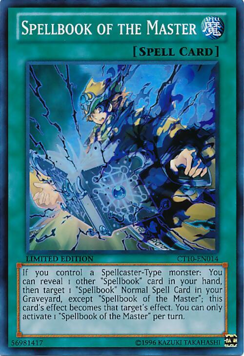 Spellbook of the Master CT10-EN014 card from 2013 Collectors Tins