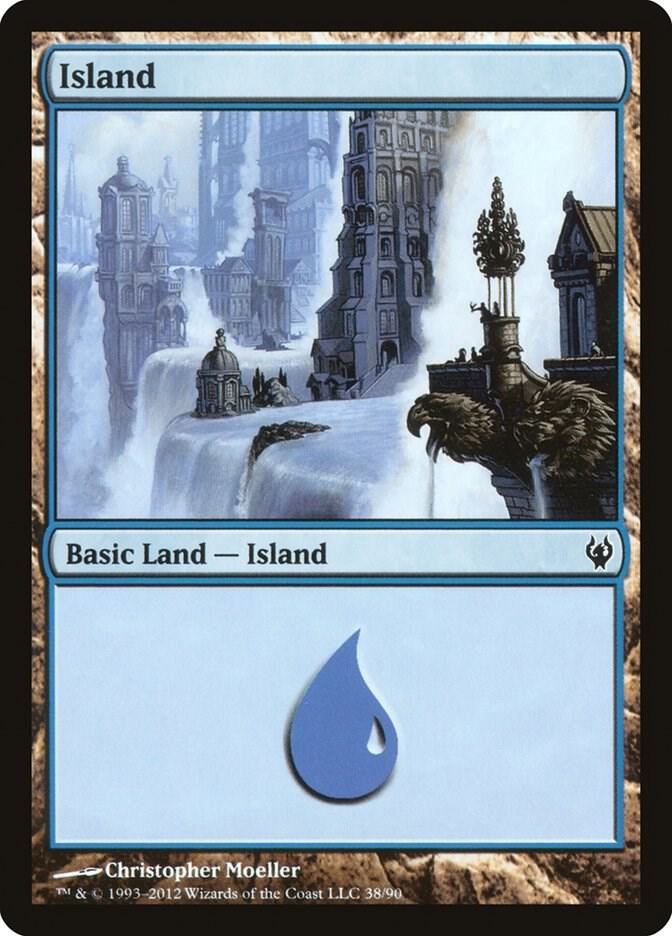 Island 38 card from Duel Decks: Izzet vs. Golgari
