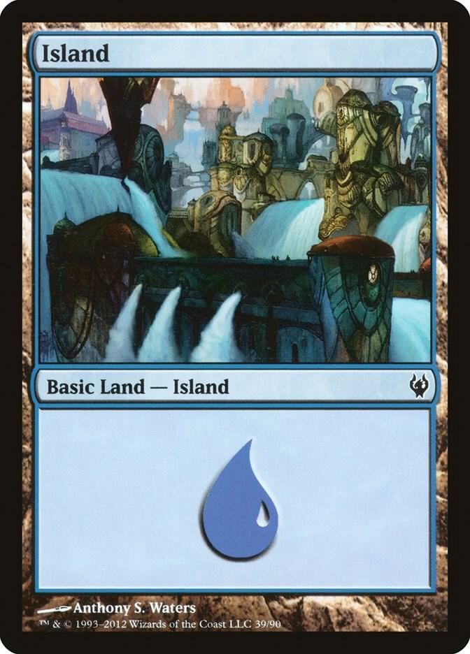 Island 39 card from Duel Decks: Izzet vs. Golgari