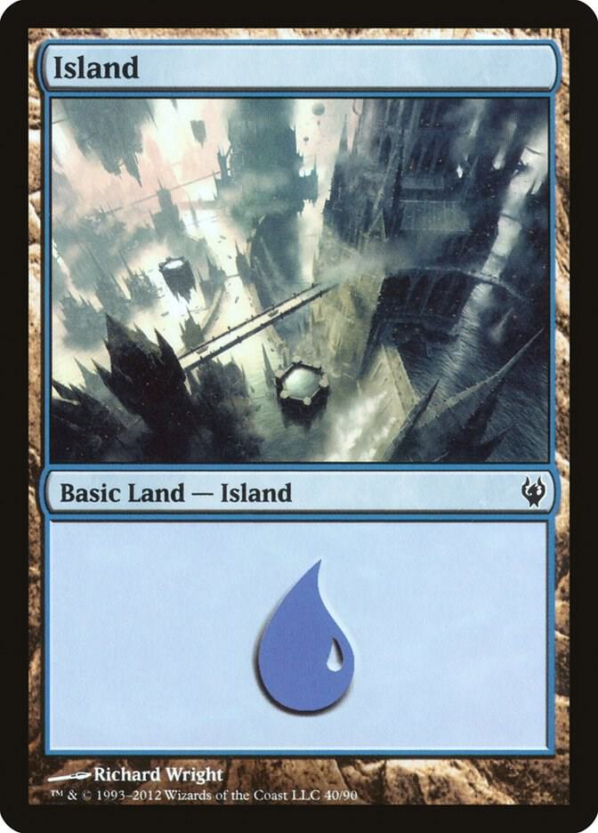 Island 40 card from Duel Decks: Izzet vs. Golgari