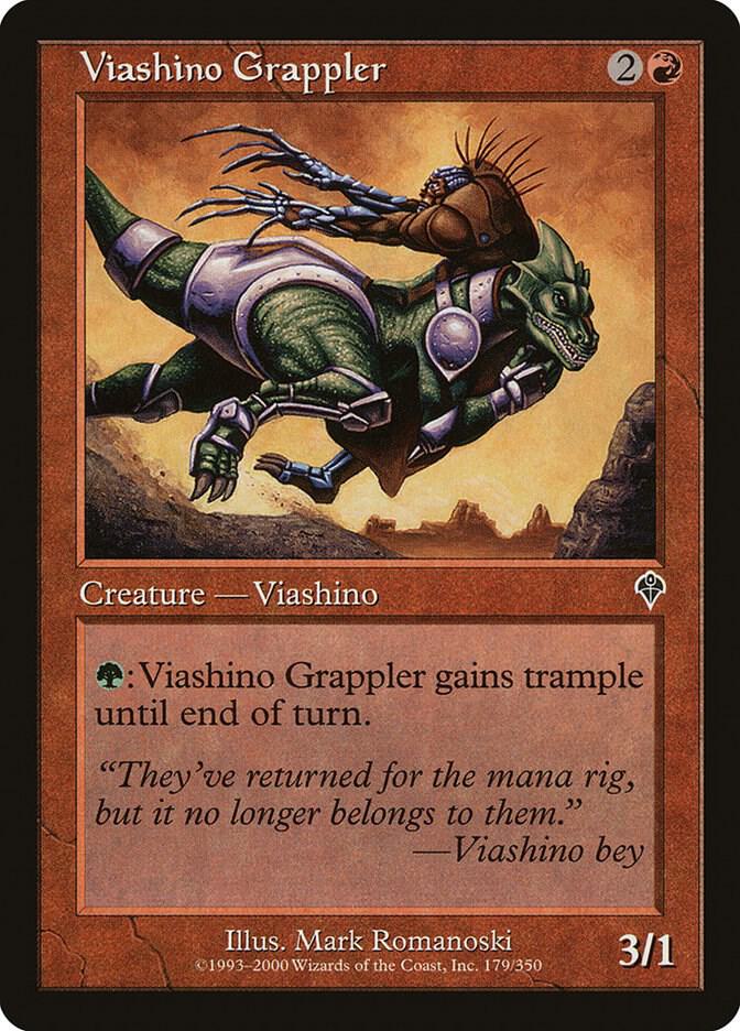 Viashino Grappler 179 card from Invasion