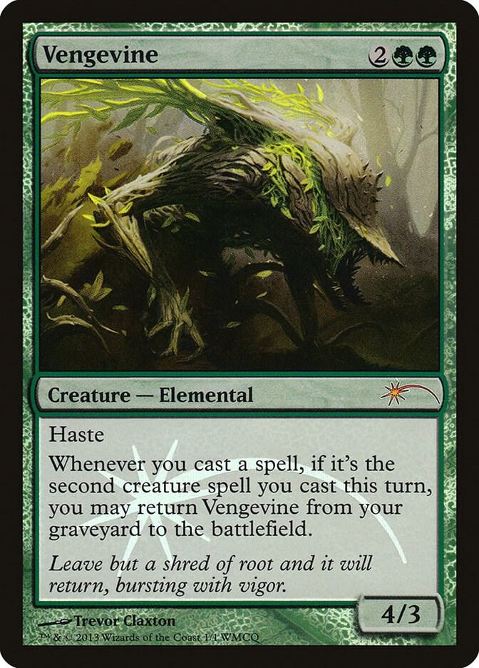 Vengevine 1 card from WMCQ Promo Cards