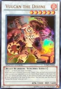 Vulcan the Divine JUMP-EN066 card from Shonen Jump Magazine Promos