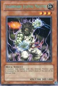 Legendary Jujitsu Master (Blue) DL09-EN008 card from Duelist League Promo