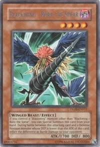 Blackwing - Bora the Spear (Blue) DL09-EN011 card from Duelist League Promo