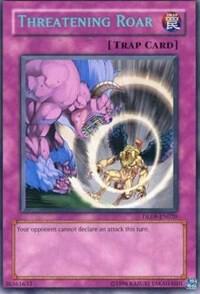 Threatening Roar (Blue) DL09-EN020 card from Duelist League Promo
