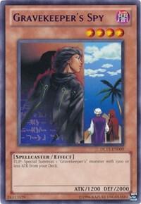 Gravekeeper's Spy (Red) DL11-EN009 card from Duelist League Promo