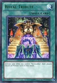Royal Tribute (Red) DL11-EN017 card from Duelist League Promo