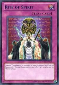 Rite of Spirit (Red) DL11-EN019 card from Duelist League Promo