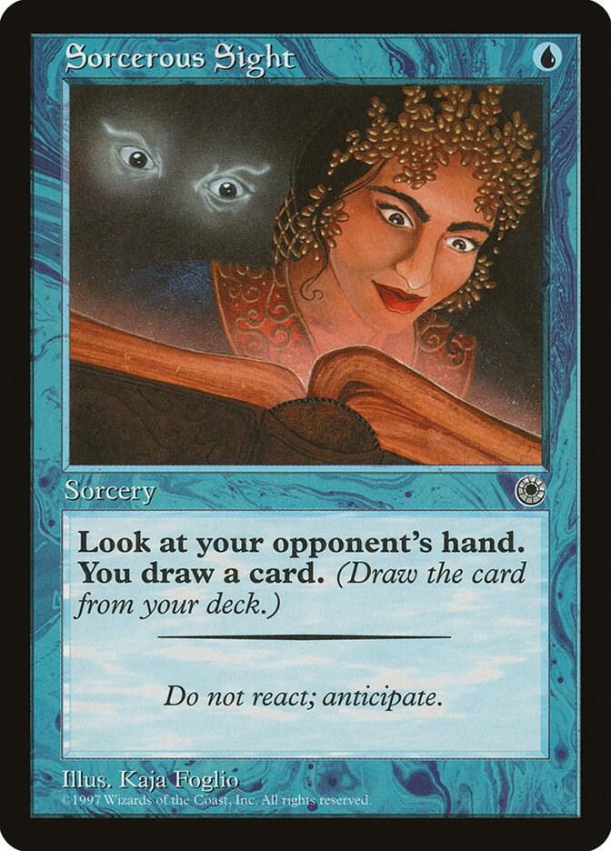 Sorcerous Sight card from Portal