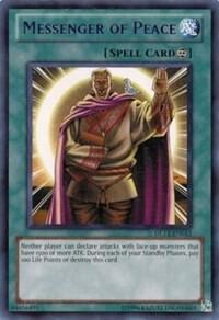 Messenger of Peace (Red) DL12-EN013 card from Duelist League Promo