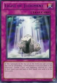Light of Judgment (Red) DL12-EN020 card from Duelist League Promo