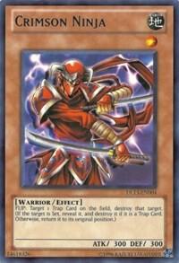 Crimson Ninja (Red) DL13-EN004 card from Duelist League Promo