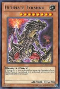 Ultimate Tyranno (Red) DL13-EN010 card from Duelist League Promo
