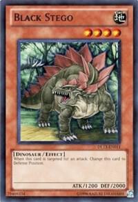 Black Stego (Red) DL13-EN011 card from Duelist League Promo