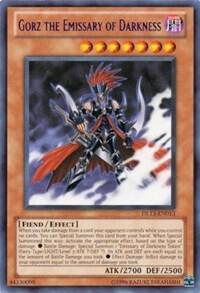 Gorz the Emissary of Darkness (Red) DL13-EN013 card from Duelist League Promo