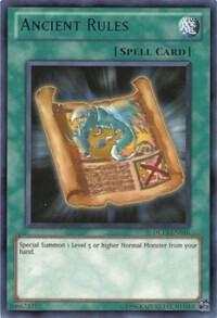 Ancient Rules (Red) DL13-EN016 card from Duelist League Promo