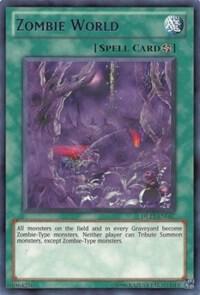 Zombie World (Red) DL13-EN017 card from Duelist League Promo