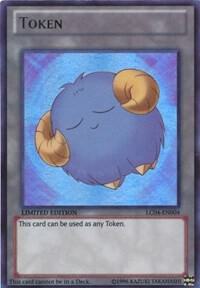 Token: Sheep (Blue) LC04-EN004 card from Legendary Collection 4: Joey's World