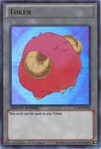 Token: Sheep (Pink) LC04-EN006 card from Legendary Collection 4: Joey's World