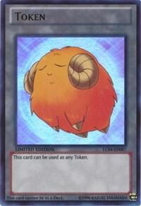 Token: Sheep (Yellow) LC04-EN007 card from Legendary Collection 4: Joey's World