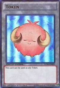 Token: Lamb (Pink) LC04-EN009 card from Legendary Collection 4: Joey's World