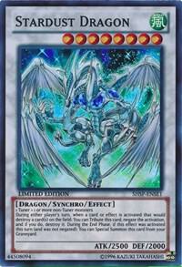Stardust Dragon SHSP-ENSE1 card from Shadow Specters