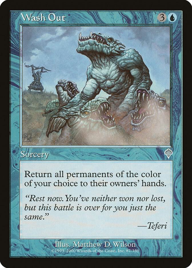 Wash Out 87 card from Invasion