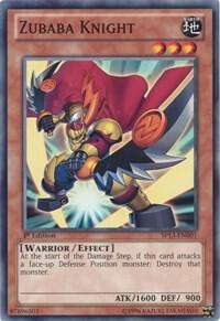 Zubaba Knight SP13-EN001 card from Star Pack 2013