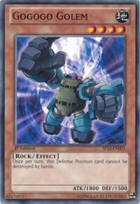 Gogogo Golem SP13-EN003 card from Star Pack 2013