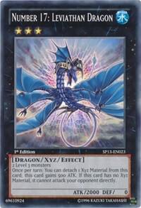 Number 17: Leviathan Dragon SP13-EN023 card from Star Pack 2013