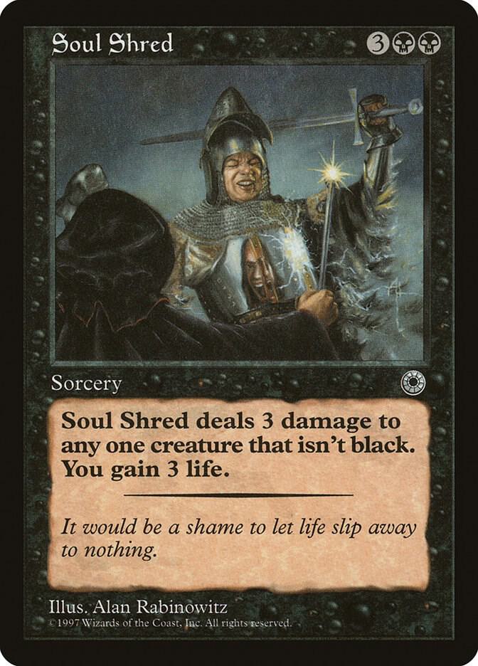 Soul Shred card from Portal