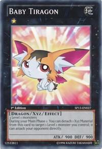 Baby Tiragon SP13-EN027 card from Star Pack 2013