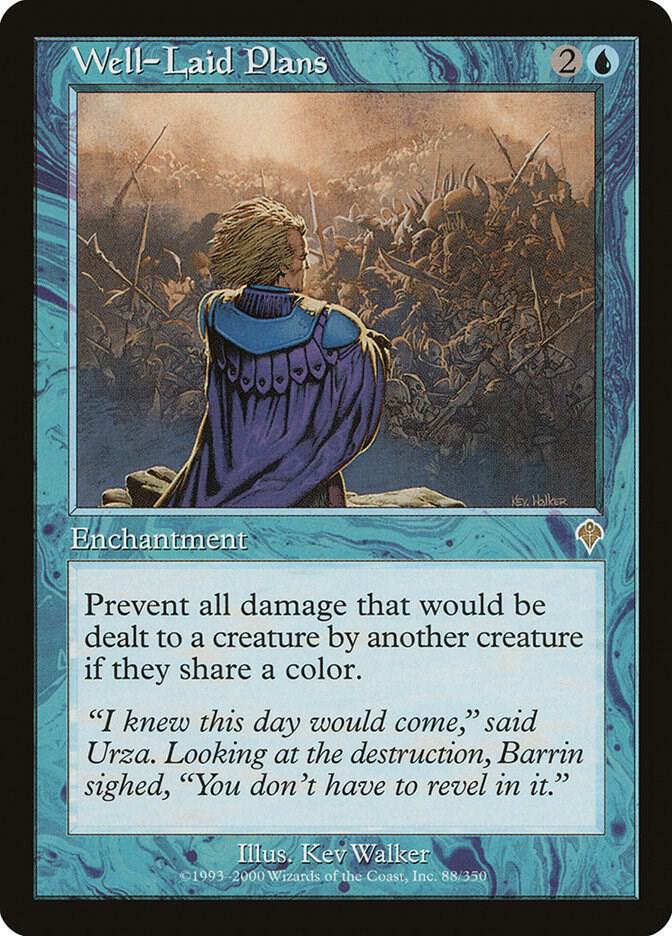 Well-Laid Plans 88 card from Invasion
